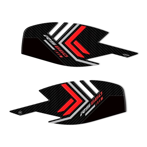 Stickers 3D Tank side protectors compatible with Aprilia RS 660 2020-25 2