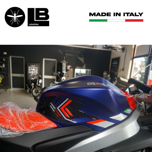 Stickers 3D Protections latérales de réservoir compatibles avec Aprilia RS 660 2020-25