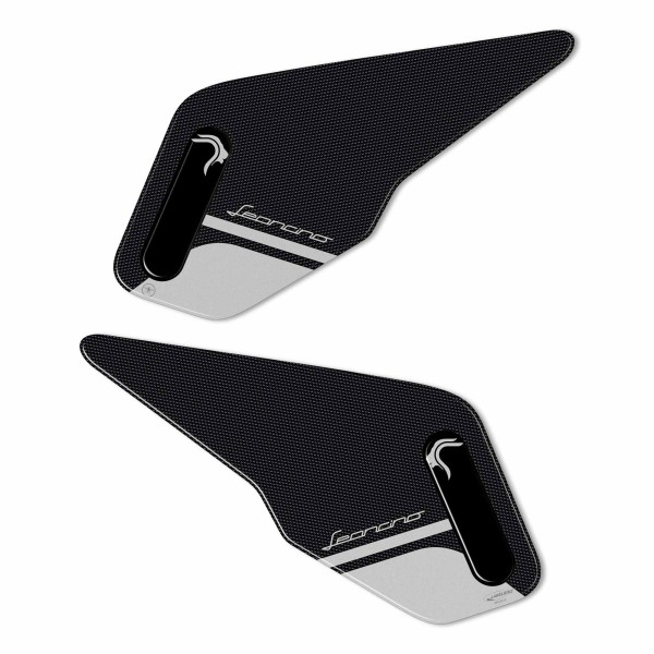 Aufkleber 3D Tank Seitenprotektoren kompatibel mit Benelli Leoncino 800