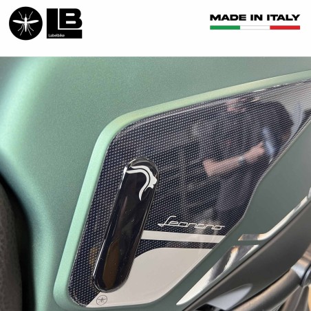 Pegatinas 3D Tank protectores laterales compatibles con Benelli Leoncino 800