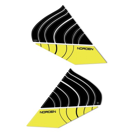 Stickers 3D Protections latérales de réservoir compatibles avec Husqvarna Norden 901