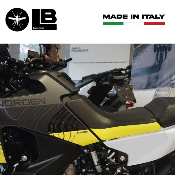 Pegatinas 3D Protectores laterales de depósito compatibles con Husqvarna Norden 901