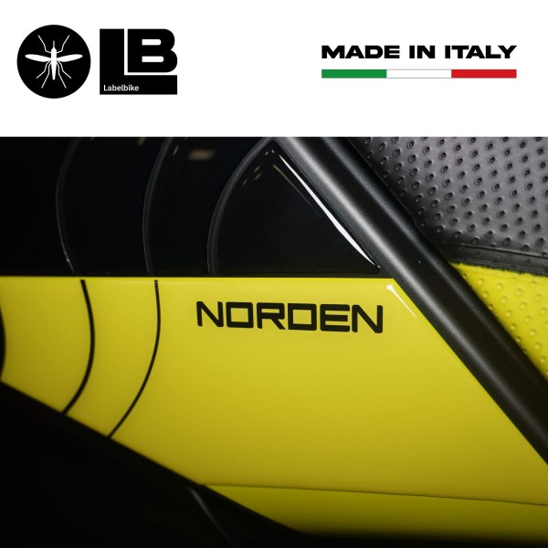 Pegatinas 3D Protectores laterales de depósito compatibles con Husqvarna Norden 901