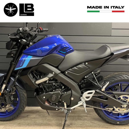 3D Stickers Tank Side Protectors compatible with Yamaha Mt125 2020-2025
