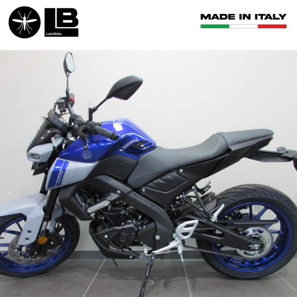 3D Stickers Tank Side Protectors compatible with Yamaha Mt125 2020-2025