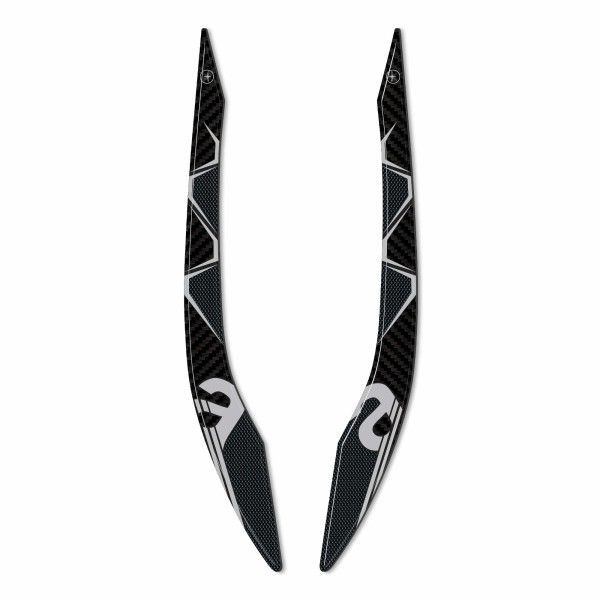 Adhesive 3D protectors Handles compatible with Aprilia SR GT 125 and 200