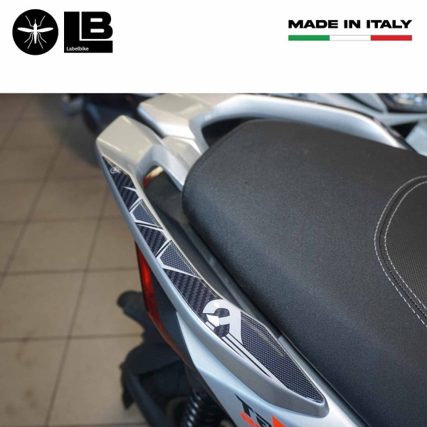 Protectores adhesivos 3D Asas compatibles con Aprilia SR GT 125 y 200