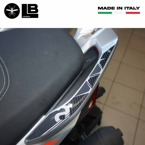 Protecteurs 3D adhésifs Poignées compatibles avec Aprilia SR GT 125 et 200