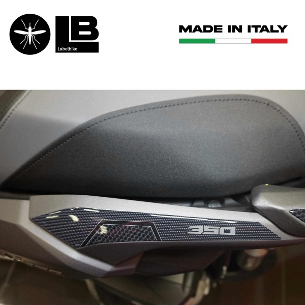 Pegatinas 3D Protectores de manillar con top case compatibles con Honda ADV350 2022-25