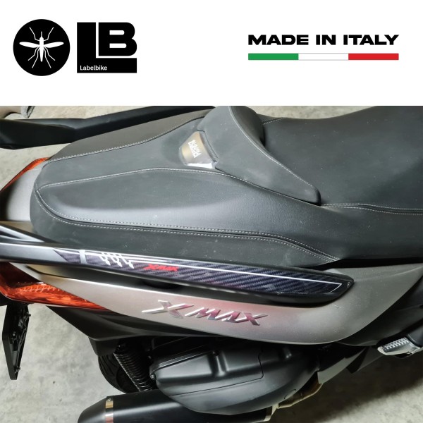Pegatinas 3D Protectores de asas con Top Box compatibles con Yamaha X-Max 2017-24