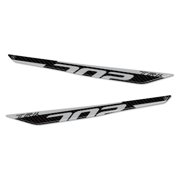 Stickers 3D protecteurs Poignées moto compatibles avec Benelli TRK 702 et 702X