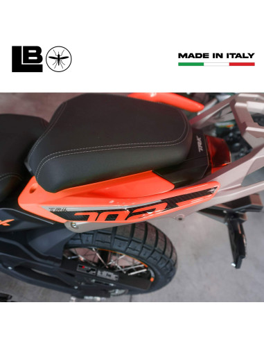 Stickers 3D protecteurs Poignées moto compatibles avec Benelli TRK 702 et 702X