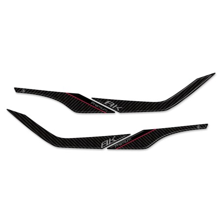 3D Stickers Passenger Handles protectors compatible with Kymco Ak550 Premium