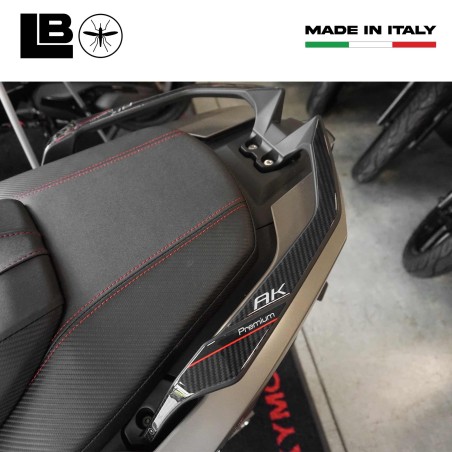 3D Stickers Passenger Handles protectors compatible with Kymco Ak550 Premium