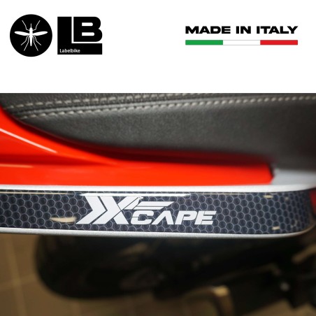 Pegatinas 3D Protectores de asas de pasajeros compatibles con Moto Morini X-CAPE