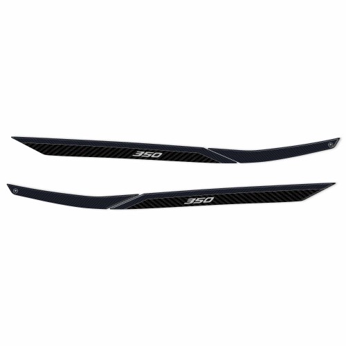 Stickers 3D Protège poignée arrière compatible avec Honda Forza 350 2022-5 2