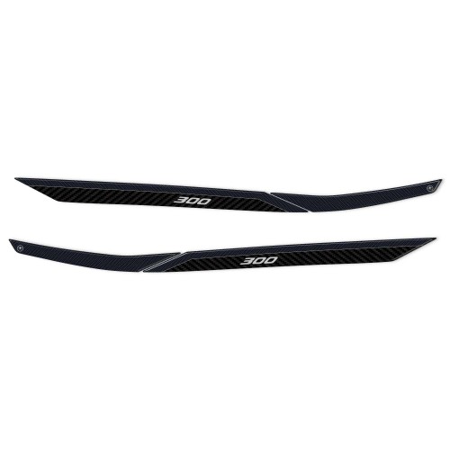 3D Stickers Scooter Handle Protectors compatible with Honda Forza 300 2018-20 2