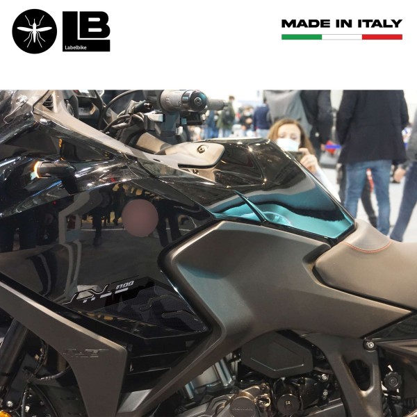 3D Aufkleber Motorrad Seitenschutz kompatibel mit Honda Nt1100 2022-2023