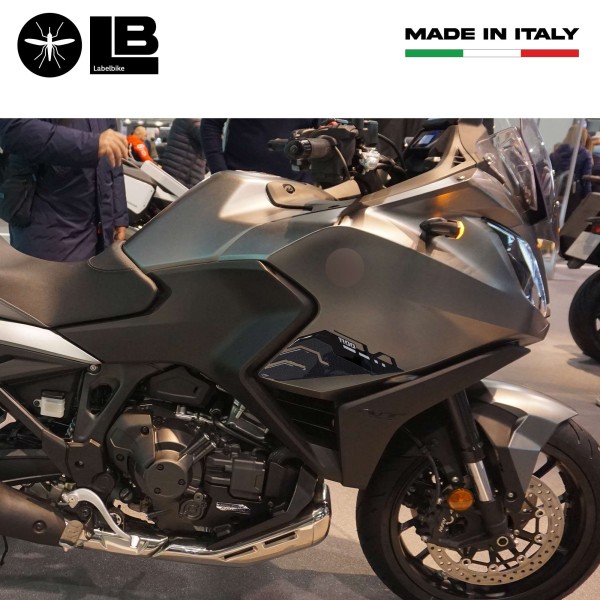 3D Aufkleber Motorrad Seitenschutz kompatibel mit Honda Nt1100 2022-2023