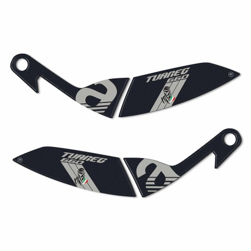 3D Aufkleber Handschützer kompatibel mit Aprilia Tuareg 660 2022-2025 2