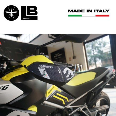 3D Aufkleber Handschützer kompatibel mit Aprilia Tuareg 660 2022-2025