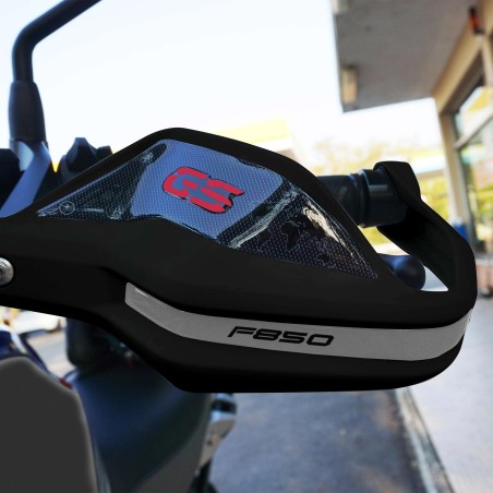Autocollants 3D pour garde-mains compatibles avec BMW F850 GS et 850 ADV 2018-2023