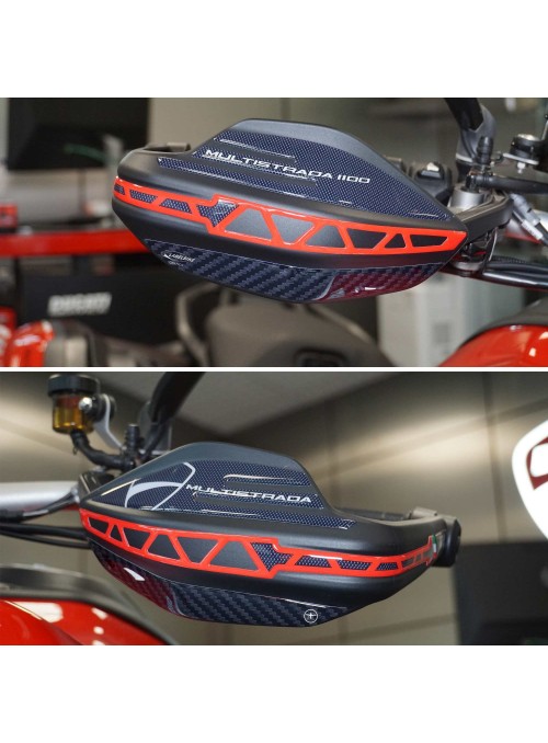 Adesivi 3D Protezioni Paramani compatibili con Ducati Multistrada V4 2021