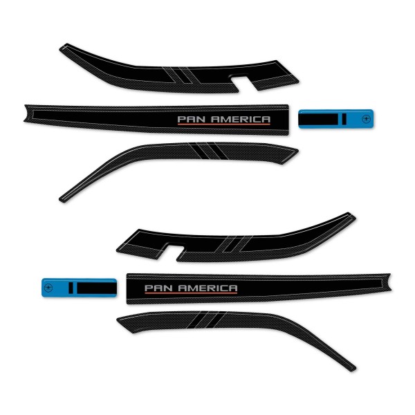 Pegatinas 3D Guardamanos compatibles con Harley Davidson Pan America