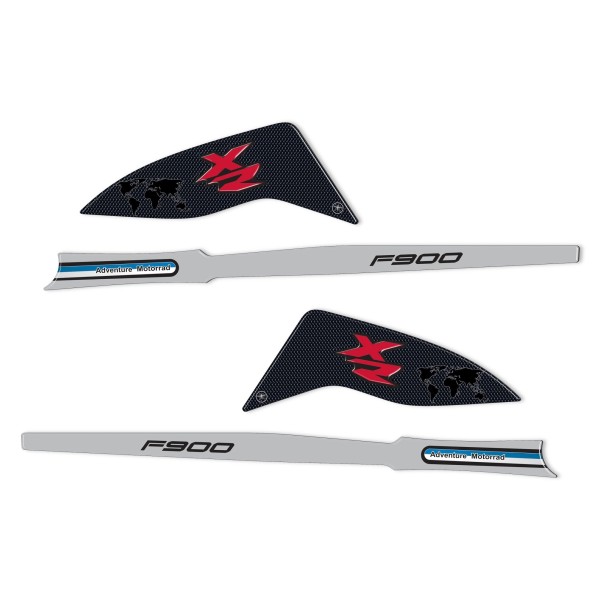 Pegatinas guardamanos 3D compatibles con las motos BMW F 900 XR 2020-2025