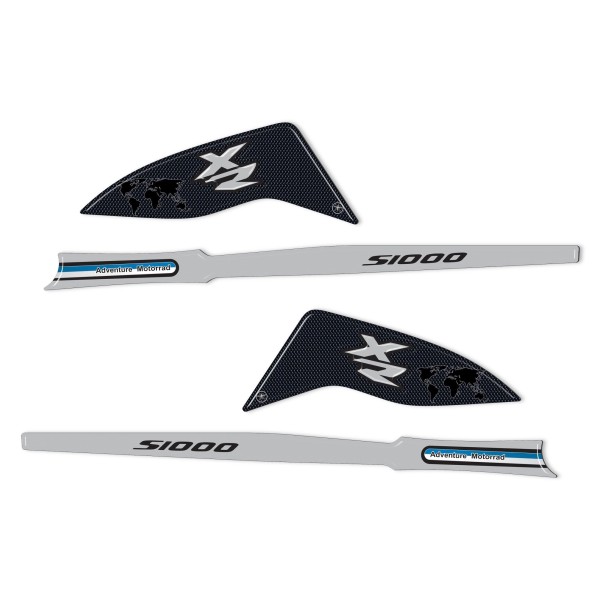 3D handguard stickers compatible with BMW S 1000 XR 2017-2023 motorbikes