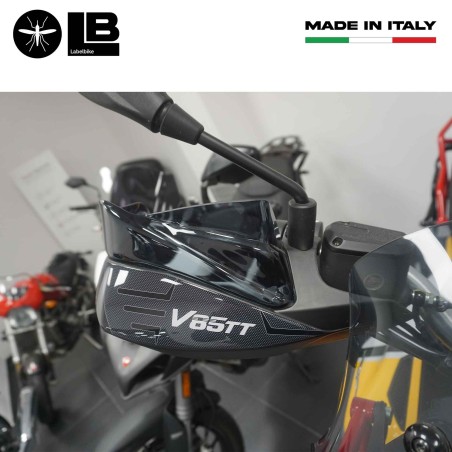 Pegatinas 3D Protectores de guardamanos compatibles con Moto Guzzi V85 TT 2019 - 2023