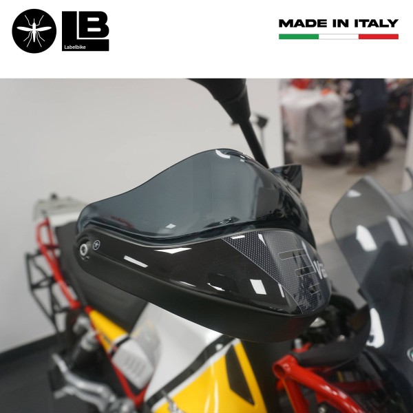 Pegatinas 3D Protectores de guardamanos compatibles con Moto Guzzi V85 TT 2019 - 2023