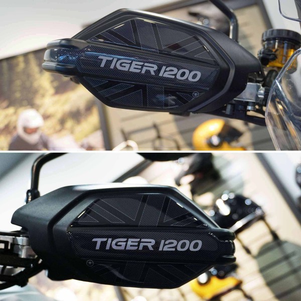 Stickers 3D Handguards compatible with Triumph Tiger 1200 GT and Rally
