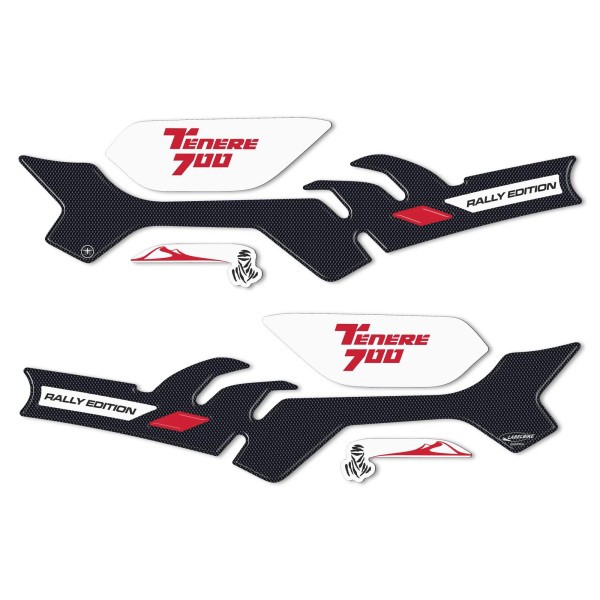 2 PEGATINAS De Gel 3D Para PROTECCIONES LATERALES Compatibles Para Motocicletas Yamaha Super Tenere