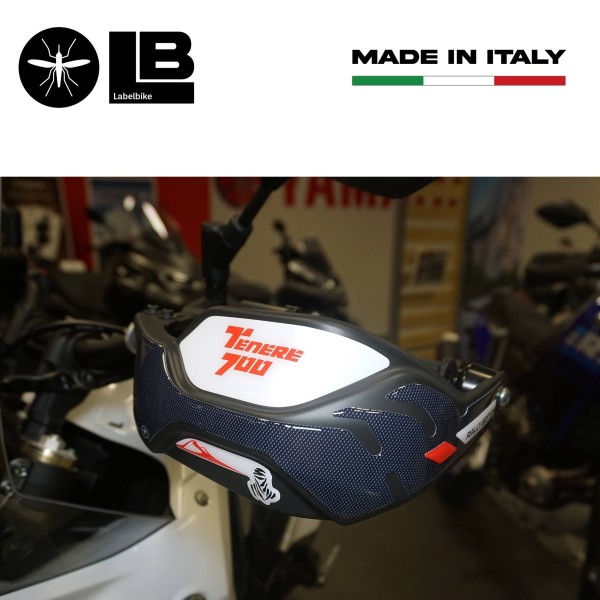 Pegatinas 3D Guardamanos compatibles con Yamaha Tenere 700 Rally Edition 2022