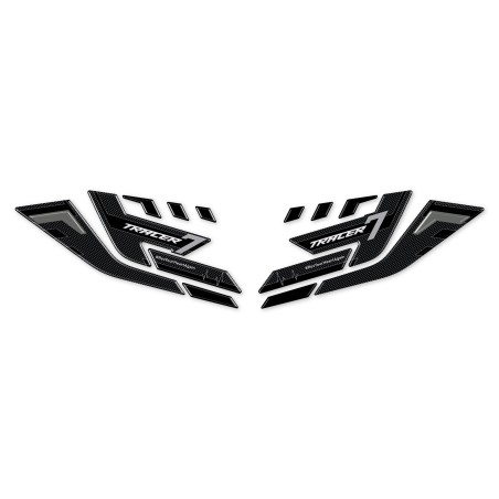 Stickers 3D Protège-mains moto compatible avec Yamaha Tracer 7 2021-2024