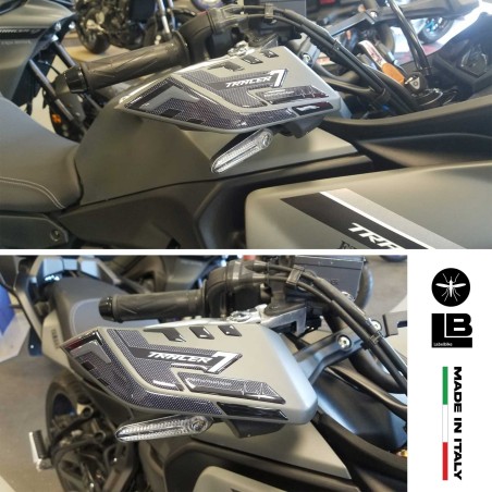 Pegatinas 3D Guardamanos moto compatible con Yamaha Tracer 7 2021-2024