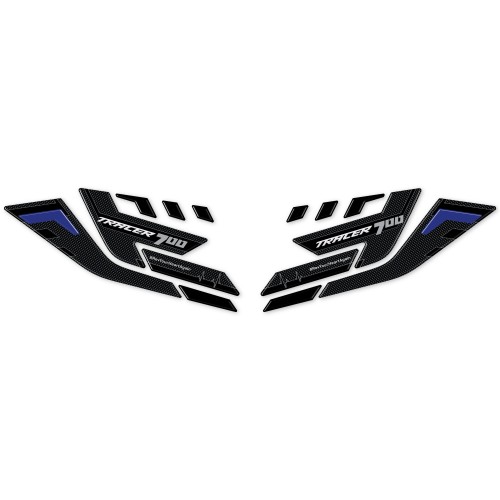 Stickers 3D Protège-mains compatibles avec Yamaha Tracer 700 2020