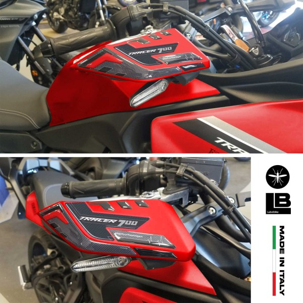 Pegatinas 3D Protectores de guardamanos compatibles con Yamaha Tracer 700 2020