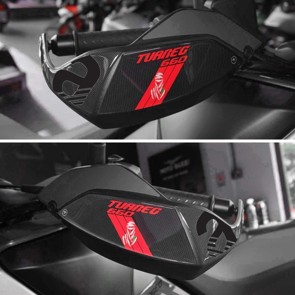 Stickers 3D Protège-mains moto compatible avec Aprilia Tuareg 660 2023-2025