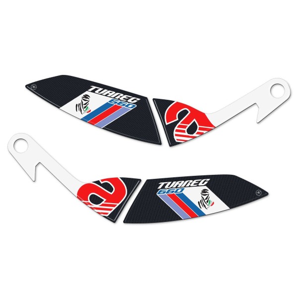 Stickers 3D Handguards motorbike compatible with Aprilia Tuareg 660 Tagelmust