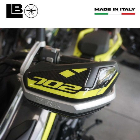 Stickers 3D Handguards motorbike compatible with Benelli TRK 702 and 702X