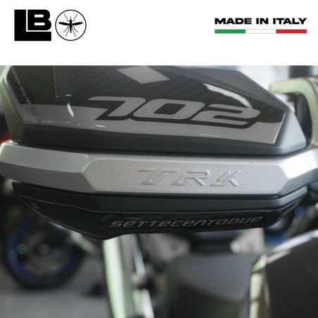Stickers 3D Protège-mains moto compatibles avec Benelli TRK 702 et 702X