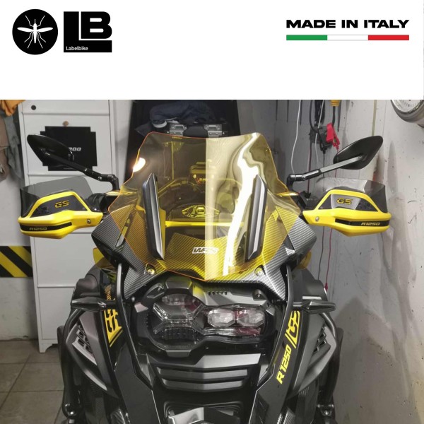 Pegatinas 3D Handguards moto compatible con BMW GS R1250 40a 2021-23