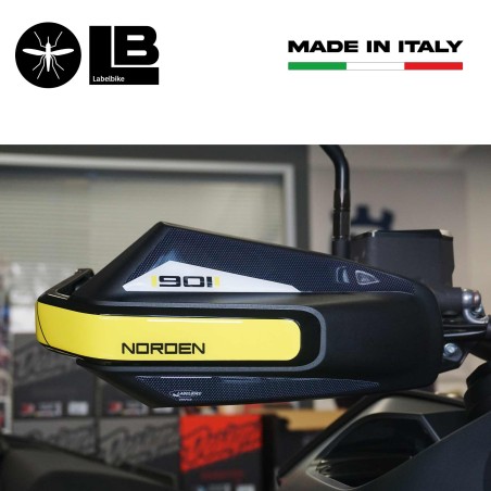 Stickers 3D Protège-mains moto compatible avec Husqvarna Norden 901
