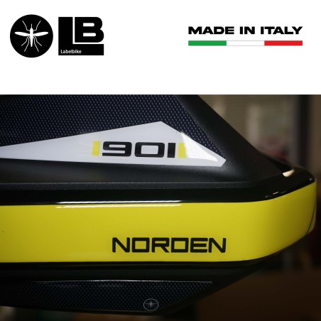 Stickers 3D Protège-mains moto compatible avec Husqvarna Norden 901