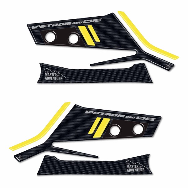 Stickers 3D Protège-mains moto compatible avec Suzuki V-Strom 800DE