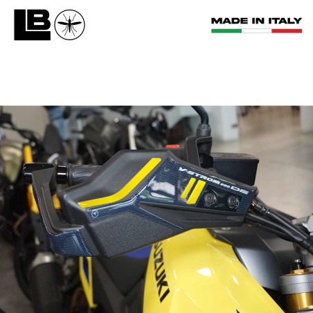 Aufkleber 3D Handschützer Motorrad kompatibel mit Suzuki V-Strom 800DE