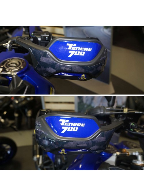 Adesivi 3D Protezioni Paramani moto compatibili con Yamaha Tenere 700 World Raid