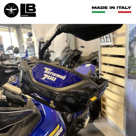 Aufkleber 3D Handschützer Motorrad kompatibel mit Yamaha Tenere 700 World Raid
